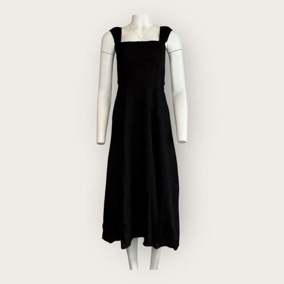 NWT | ASTR The Label | Lace-Up Back Midi Dress | Black | Size XS - Picture 13 of 14